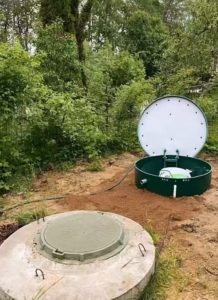 Оперативный монтаж станции «Евробион Модуль» с отводным колодцем за 1 день